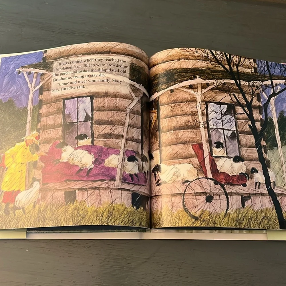 Mary Was a Little Lamb Book Hardback EUC First Edition 2004